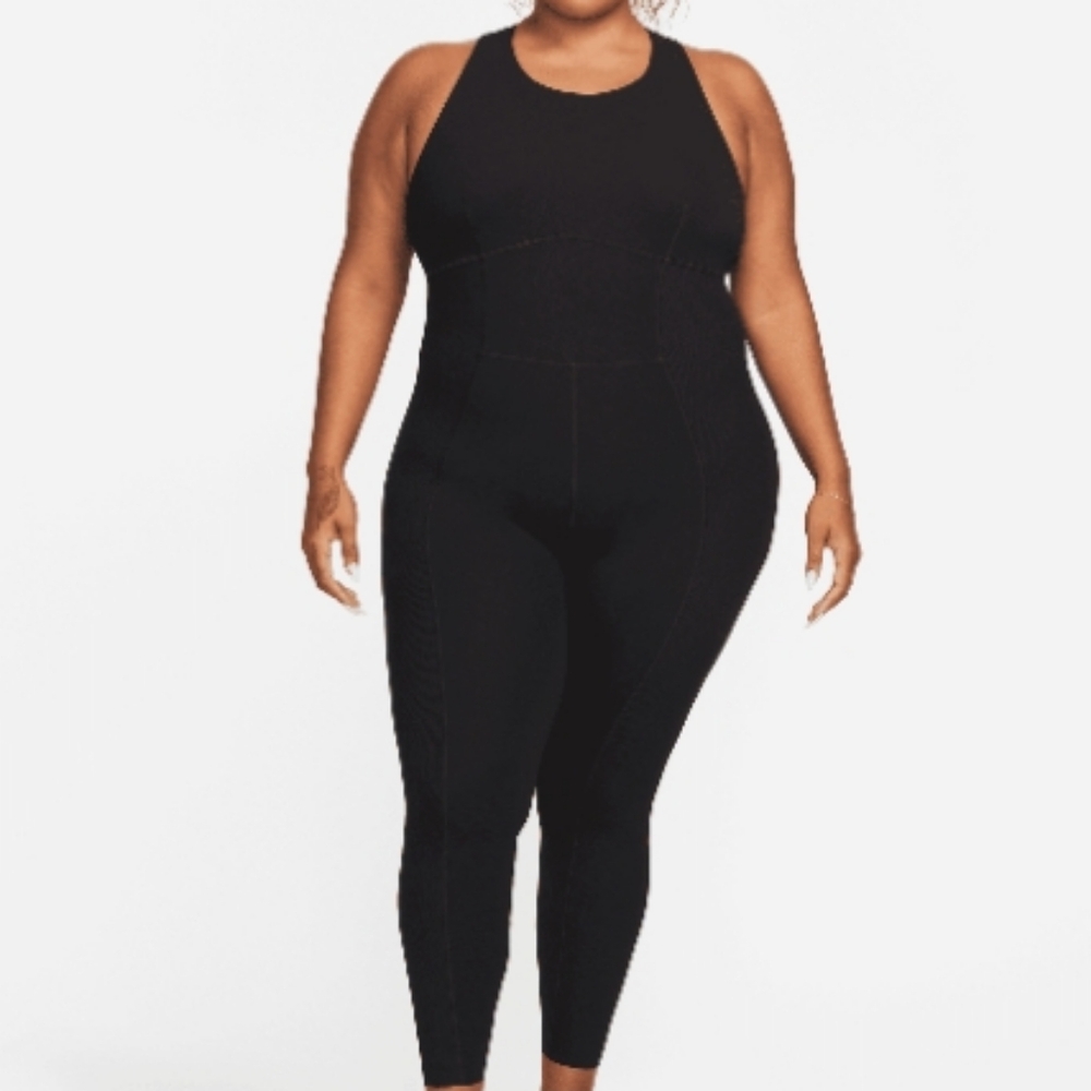 Nike Yoga Women's Yoga Training Jumpsuit Black Size 3X